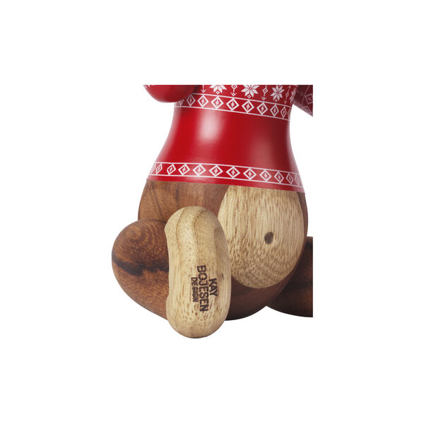 Abe Weihnachtspullover 2024 klein teak/limba, Kay Bojesen Denmark