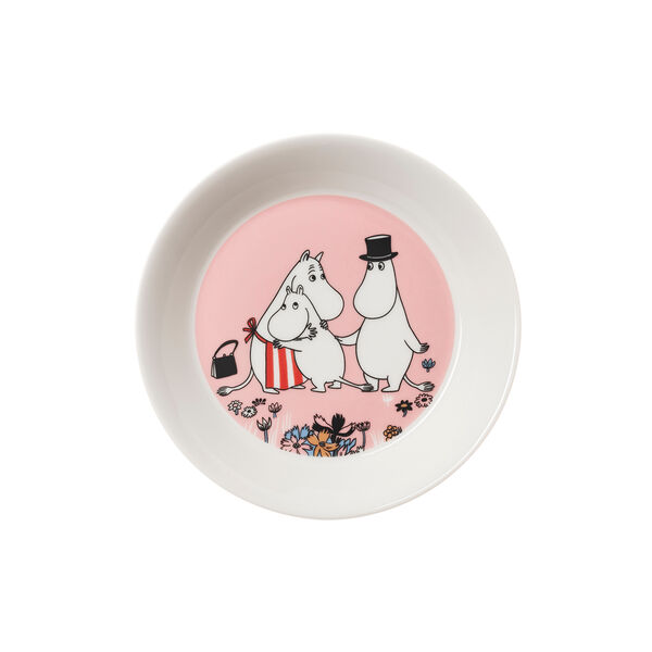 Mumin Untertasse Familienzeit, Moomin Arabia