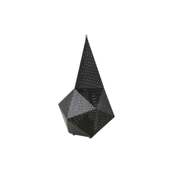 Bagdad tragbare Lampe, weiches Schwarz, halbmatt, GUBI