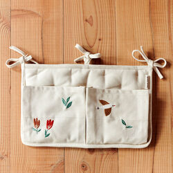 Posy Bed Pockets, songbirds, Dear April