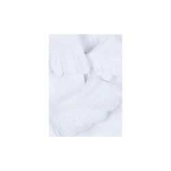 2er-Pack R&uuml;schen-Socken, optic white, Konges Sl&oslash;jd