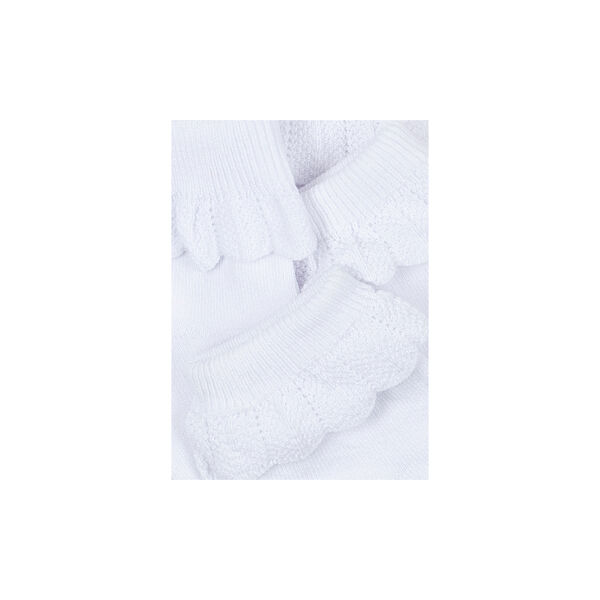 2er-Pack R&uuml;schen-Socken, optic white, Konges Sl&oslash;jd