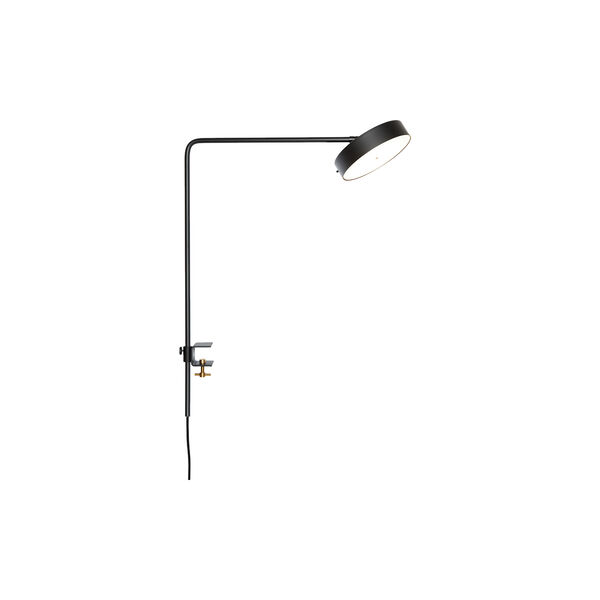 James Desk/Clip Lamp, black, Rubn