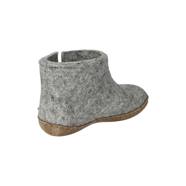 Filzstiefelette Junior, grau, Glerups