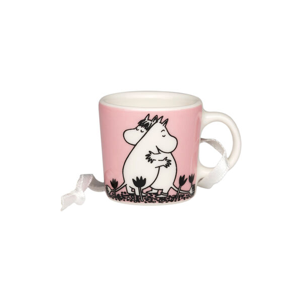 Mumin-Minibecher Liebe-Box, pink, Moomin Arabia