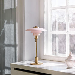 PH 2/1 Pale Rose Table Lamp, Louis Poulsen