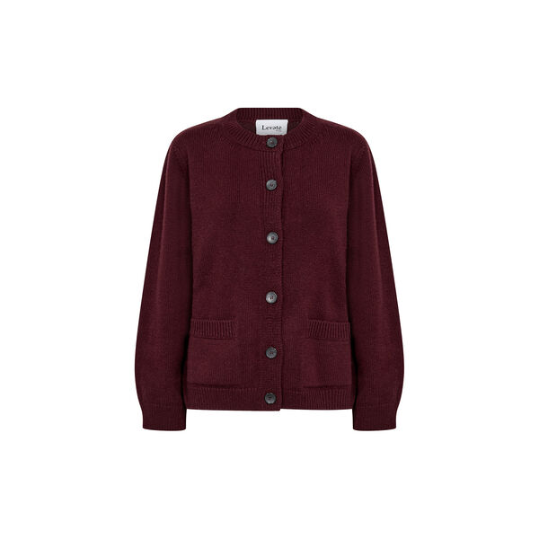 LR-PERLE 9 Cardigan, fudge, Levet&eacute; Room