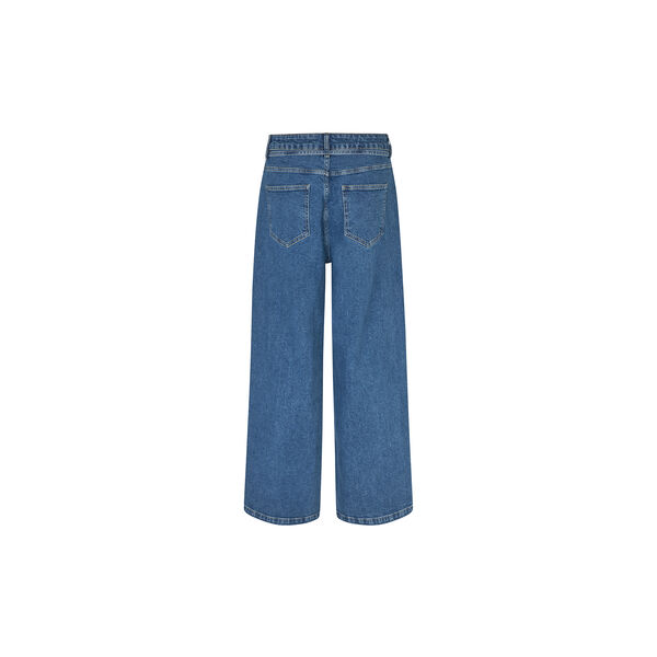 IsoldeMD solid pants, distressed blue, Modstr&ouml;m