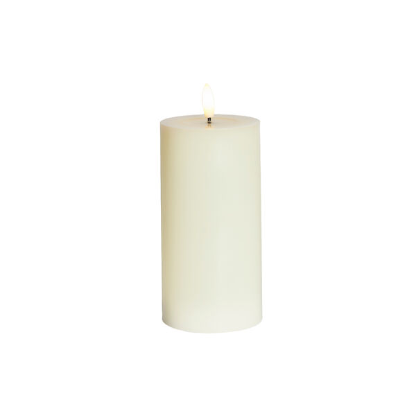 Sille lacquer LED candles 10 cm, ivory, Sirius Home