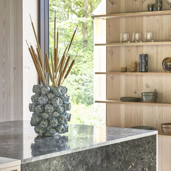 Elha Vase/&Uuml;bertopf, Ballad-Blau, Villa Collection