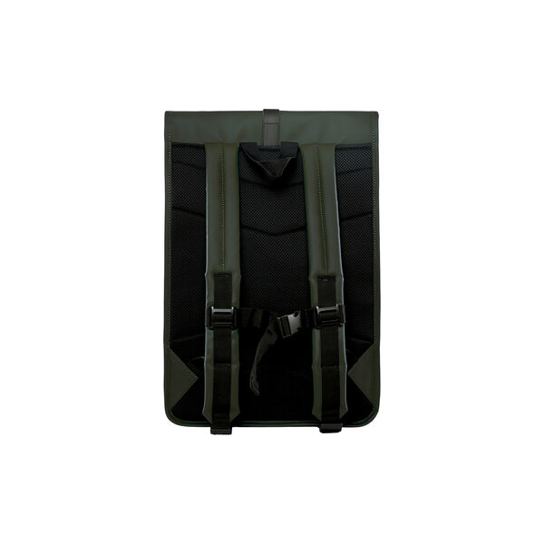 Rolltop Rucksack, green, Rains