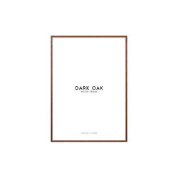 Wood Frame, dark oak, Poster & Frame