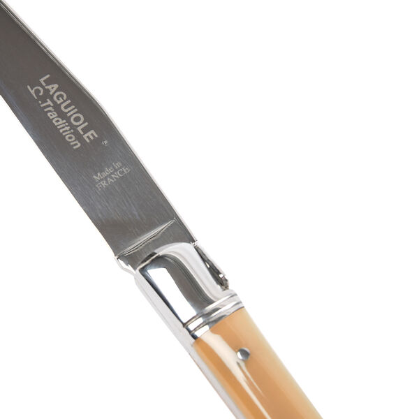 Steakmesser, brown horn Steakmesser, brown horn, Laguiole Tradition