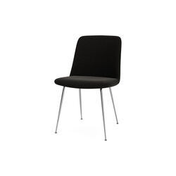 Rely HW8 Dining Chair, black/chrome, &Tradition