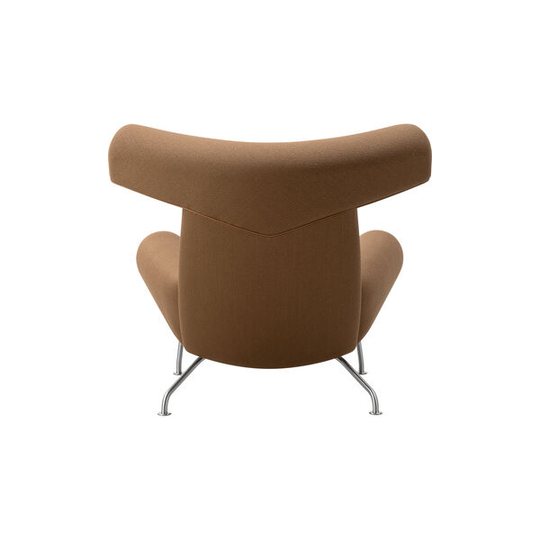 Wegner Ox Chair | Nutshell | Lounge Chair + Ottoman, Fredericia Furniture