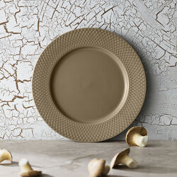 Rhombe Earth Essteller &Oslash; 27 cm, clay, Lyngby Porcel&aelig;n