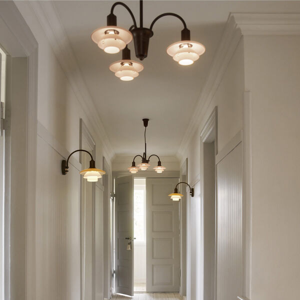 PH 2/2 Wall Lamp Centenary Edition, amber/opal white, Louis Poulsen