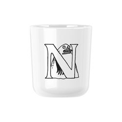 Moomin ABC Tasse N, moomin white, RIG-TIG