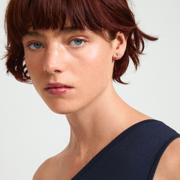 KORA Studs, gold plated, Pilgrim