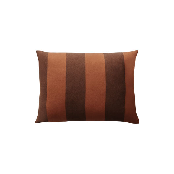 The Polychrome Cushion, 01001 orange brown, Silkeborg Uldspinderi