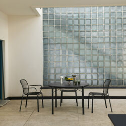 Thorvald SC98 Outdoor Dining Table, warm black, &Tradition