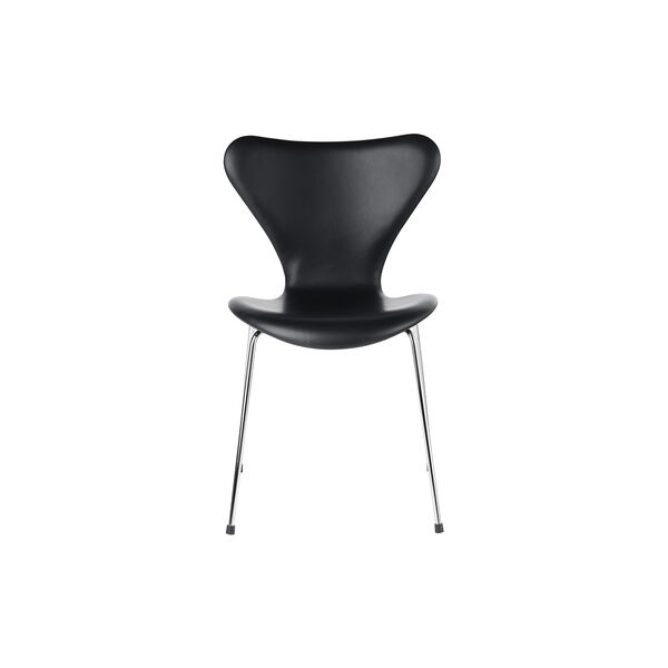 Serie 7™ 3107 Stuhl, Soft black Serie 7™ 3107 Stuhl, Soft black, Fritz Hansen