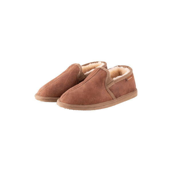 Bosse Slippers, antique cognac, Shepherd of Sweden
