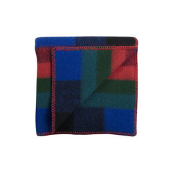 Mikkel Kinderplaid, rot/blau/gr&uuml;n, R&oslash;ros Tweed