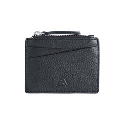FreyMBG Zip Card Holder, grain black, Markberg