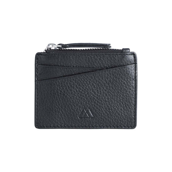 FreyMBG Zip Card Holder, grain black, Markberg