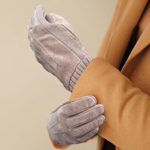 Liv Leather Gloves, mink, Kessler