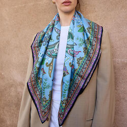 PAISLEY&nbsp;Schal, blau, Bella Ballou