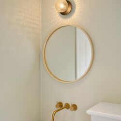 Liila 1 Small Wall Lamp, black/optic clear, Nuura