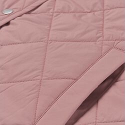 Quilted Shirt Jacket, ash rose, Ilse Jacobsen Hornb&aelig;k