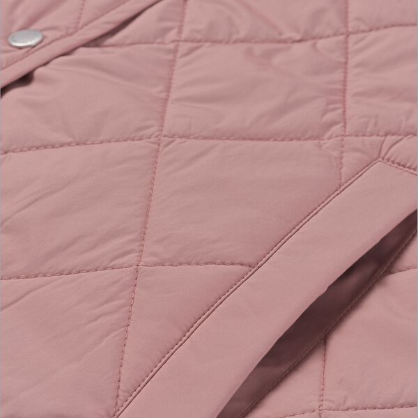 Quilted Shirt Jacket, ash rose, Ilse Jacobsen Hornb&aelig;k