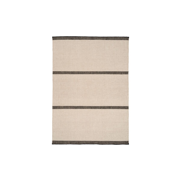 Rapallo Rug, black, Linie Design