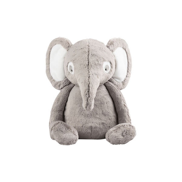 Finley the Elephant Soft Toy, grey, Sebra