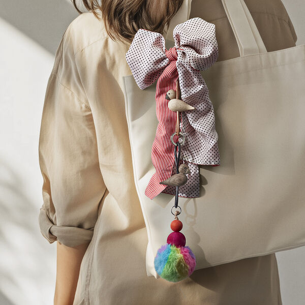 Vogel-Schl&uuml;sselanh&auml;nger, gold, Kay Bojesen Denmark