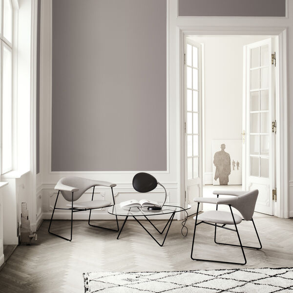 Pedrera Couchtisch, schwarz seidenmatt, GUBI