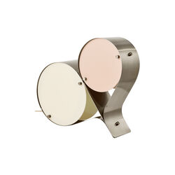 Coppia Tischlampe, Elfenbein/Ros&eacute;, GUBI
