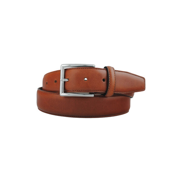 Cognac classic men's belt, cognac, BSWK