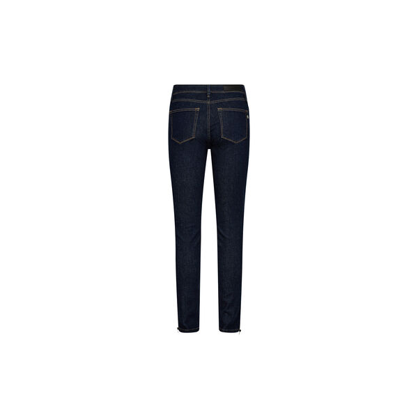 PD-Poline Cropped Jeans Zip Wash Rinse Sunday, rinse denim, Pieszak