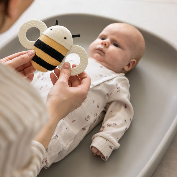 Billy the Bee Activity Rattle with Mirror, Sebra