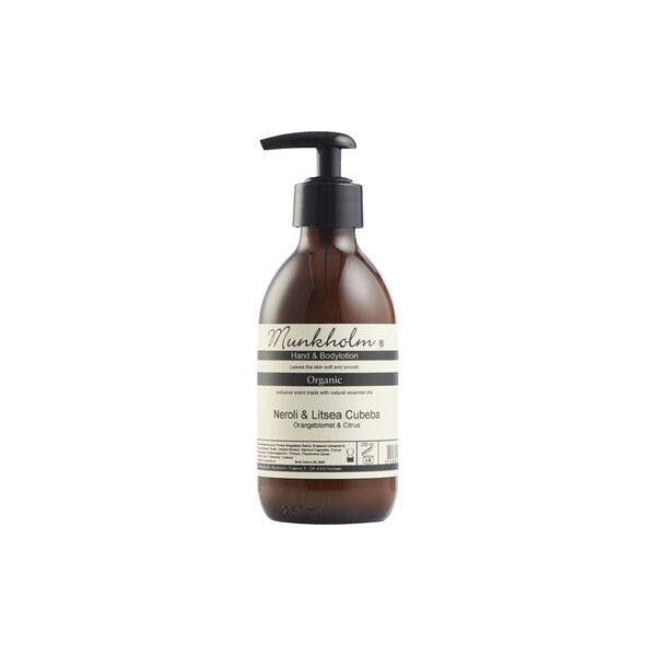 Ökologische Hand- & Bodylotion, Neroli & Litsea Cubeba, Munkholm