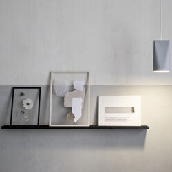 Gallery Shelf, black, MOEBE