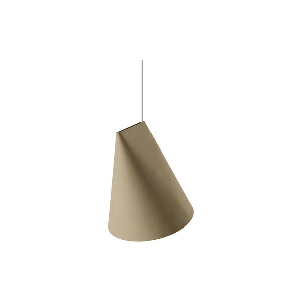 Ceramic Pendant, olive, MOEBE