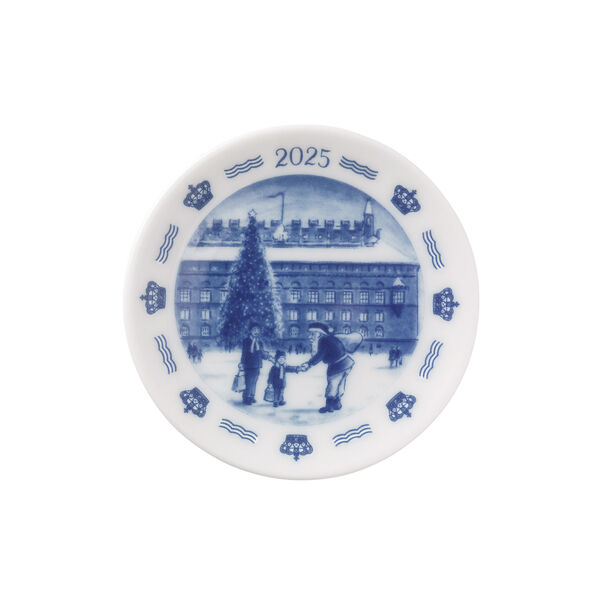 Plakette 2025, Weihnachten in Kopenhagen, Royal Copenhagen