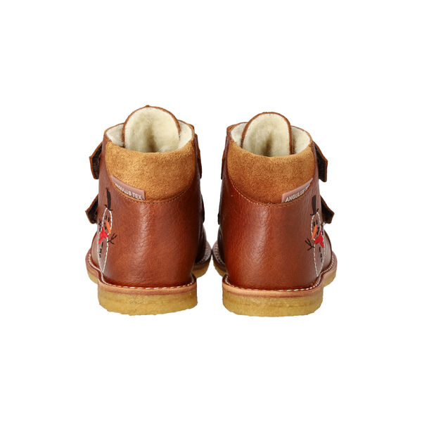 Einsteiger-TEX-Stiefel, cognac/cognac, ANGULUS