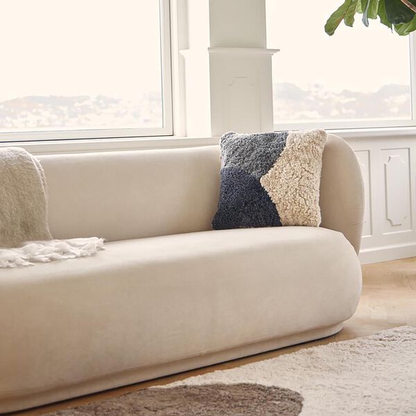 PATTERN COLLECTION Kissen, anthracite/pearl/graphite, NATURES Collection