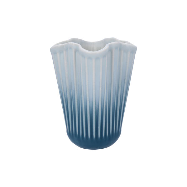 Hammersh&oslash;i Unfold Vase, blau, K&auml;hler